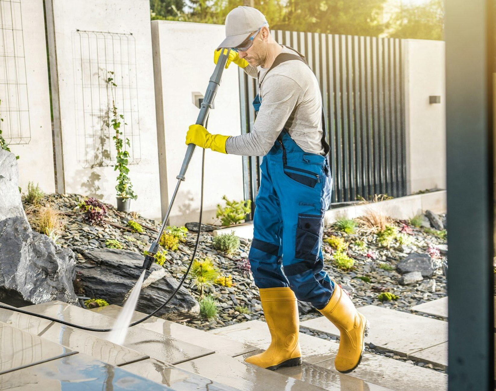 Home Terrace Pressure Washing